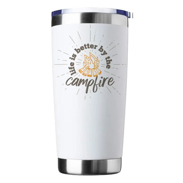 Life Is Better Campfire 20oz Insulated Vacuum Sealed Tumbler